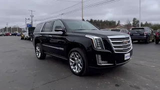 Carfive - Black 2019 Cadillac Escalade Platinum Edition Gasoline Large SUV 7 Passenger