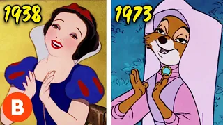 25 Times Disney Stole Animation From Other Disney Movies