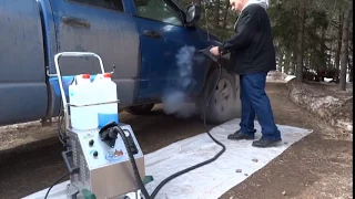 Dry CAR WASH & Auto Detailing #1 - 160 PSI Commercial Vapor Steam Cleaner Vapor Rino Rhino