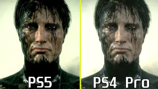 Death Stranding PS5 vs PS4 Pro Early Graphics Comparison