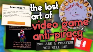 the lost art of video game anti-piracy