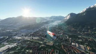 Austria - Innsbruck (LOWI) to Vienna (LOWW) - Airbus A320 NEO - Flight Simulator 2020 - Sim Update 7