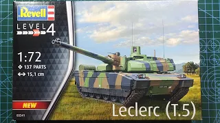 Leclerc T.5 1:72 Revell in box review