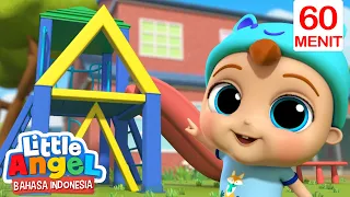 Bentuk Apakah Ini? | Little Angel | Kartun Anak Anak | Moonbug Kids Indonesia