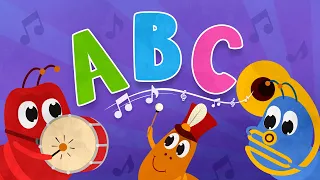 ABC Song - Speeding Up ABCD Song - Uppercase Letters - Nursery Rhymes