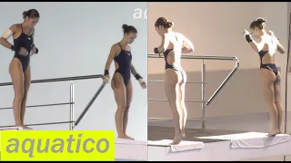 Divers Irene Pesce, Virginia Tiberti (Italy Team) at LEN 2022 - Platform Synchro