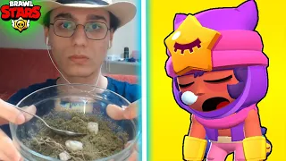 SANDY ÇIKARTANA KADAR KUM YEDİM - BRAWL STARS -