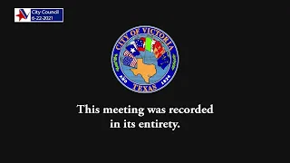 6-22-2021 City of Victoria City Council Budget Meeting