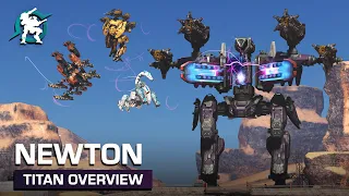 NEW TITAN: Newton 🍎 Titan Overview — War Robots