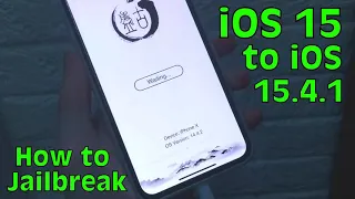 How to Jailbreak ✅ iOS 15 - 15.4.1 ✅ need use PC!