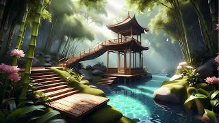 BEAUTIFUL HEALING FLUET MUSIC FOR STRESS RELEASE AND ANXIETY Immerse Yourself In A Tranquil Paradise