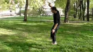 Slackline , Moscow, Ekaterininskiy Park 2009