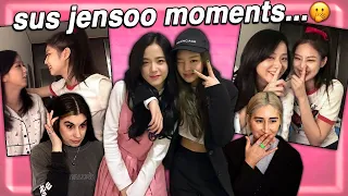 Jensoo Moments That Are Real Sus! 😳 (Jennie and Jisoo BLACKPINK 블랙핑크)