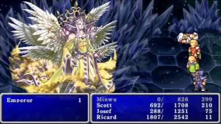 Final Fantasy II Soul of Rebirth Final Boss: Emperor