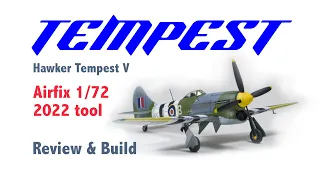 NEW Airfix Hawker Tempest V 2022 tooling full review and build - HD 1080p