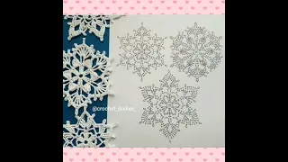 Snowflake crochet pattern