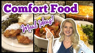 COMFORT FOOD RECIPES | Fall Dinners | Southern Cooking | What's For Dinner?