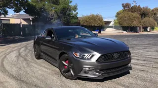 Mustang ECOBOOST BURNOUT