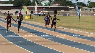 BSSAC 2017: Under 17 Girls' 100 Metres Final