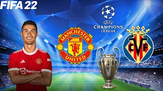 Manchester United vs Villarreal - UEFA Champions League UCL | FIFA 22