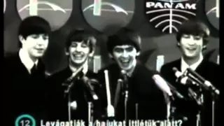 The Beatles - Press Conference at JFK Airport (1964)