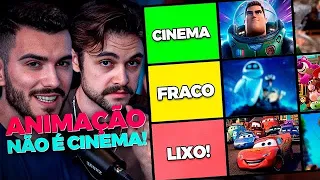 CARROS É O PIOR FILME DA PIXAR?! - Tier List Pixar | PAPINHO #004