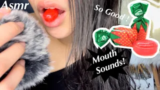 Asmr Hard Candy Whisper Ramble and Mouth Sounds