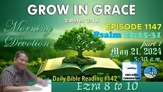 Morning Devotion 1147 | Psalm 22:25-31,  part 1 | Tagalog | Word of God | Countryside Baptist Church