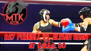 Ray Fennell vs. Alisah Shaw at C.A.L.I. 50