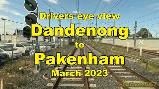 Drivers eye view, Dandenong to Pakenham