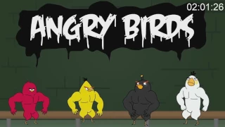 ВЕСЬ ANGRY BIRDS ЗА 3 МИНУТЫ! АНИМАЦИЯ