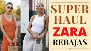 Moda: Super HAUL ZARA REBAJAS verano 2022 y looks de verano