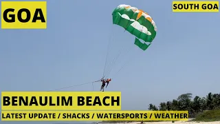 Benaulim Beach Goa | May 2023 | South Goa | Goa Current Situation | Goa Weather | Goa Vlog |