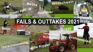 Outtakes und Fails der Luxemburger Landwirtschaft 2021 [Teil 2/2] Steine, Festgefahren und mehr