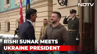 Rishi Sunak In Ukraine: "Britain Knows What It Means To Fight For Freedom"