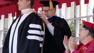 Will Ferrell hilariously sings Whitney Houston’s ‘I Will Always Love You’ to recent graduates