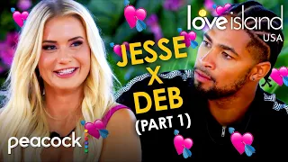 Jesse and Deb's Relationship Timeline | Part 1 | Love Island USA on Peacock