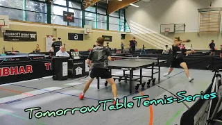 Eine andere Tischtenniswelt - TomorrowTableTennis-Series - Cedric Meissner vs Lukas Bosbach