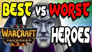 Best & Worst Warcraft 3 Heroes