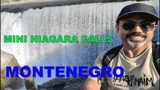 Mini Niagara Falls Montenegro and dangerous cliffs, if you fall in the falls? [CC]: Available