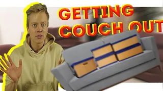 MOVING TIPS 2021 - MOVING A COUCH - MOVING HACKS