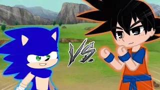 Sonic vs Goku (Gacha Animation)