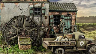 The Biggest Diorama I've Ever Built! Watermill in 1/35 Scale