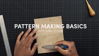 Pattern Making Trailer - Leathercraft Tutorial with Peter Nitz craftsman Julien Danel