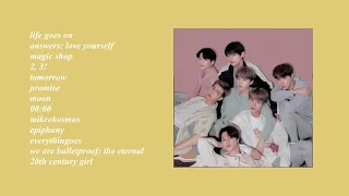 bts healing songs || playlist