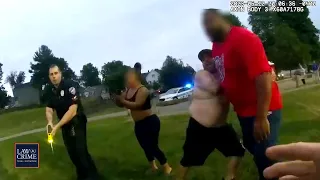 ‘Tase Me, You Racist!’: Teen Tased by Cops During Ballpark Brawl as Irate Parents Shout at Officers