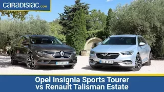 Comparatif - Opel Insignia Sports Tourer vs Renault Talisman Estate : recherche de lumière