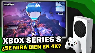 ¿Cómo se ve XBOX SERIES S en PANTALLAS GRANDES 4K? 2023 🎮