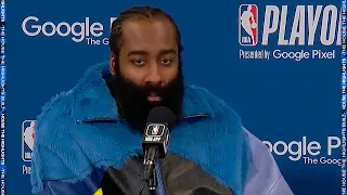 James Harden after winning Game 1 vs Celtics: “We’re coming in here to get Game 2 as well”🎤