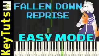 Learn to Play Fallen Down Reprise from Undertale - Easy Mode